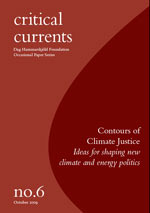 Contornos da Justiça Climática<br />
 - Ideias para a formação de  novas políticas climáticas e energéticas