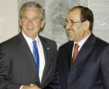 Maliki e Bush