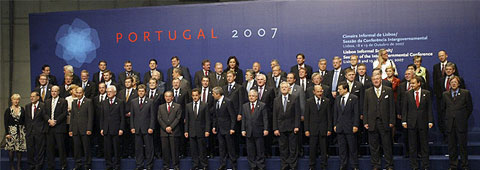 Chefes de Estado dos 27 países da União Europeia