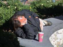 homeless