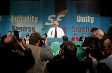Congresso do Sinn Fein - Foto da Lusa