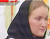 A militar capturada Faye Turney na tv iraniana