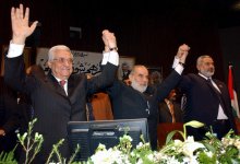 Parlamento palestiniano hoje - Foto da Lusa