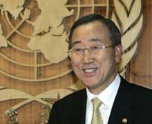 Ban Ki-Moon, Secretário-geral da ONU