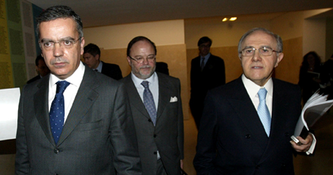 Jardim Gonçalves e Teixeira Pinto foram presidentes do BCP à altura das ilegalidades - foto Lusa