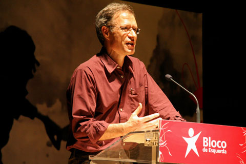 Francisco Louçã. Foto de André Beja