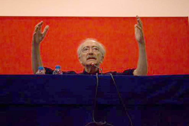 José Mário Branco (1942-2019) - Foto do Fórum Socialismo 2018