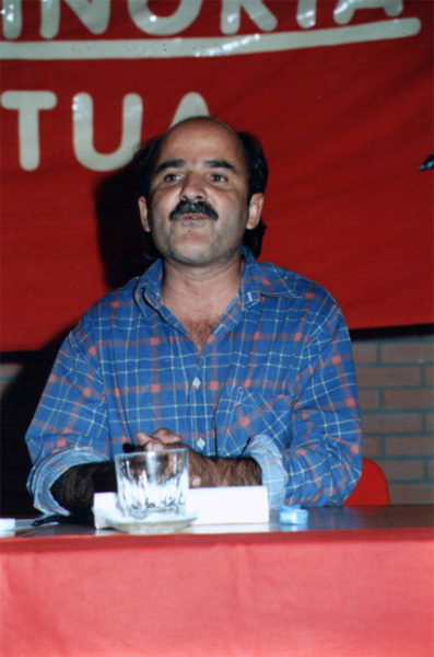 Manuel Graça em 1995. Foto de João Louçã. 