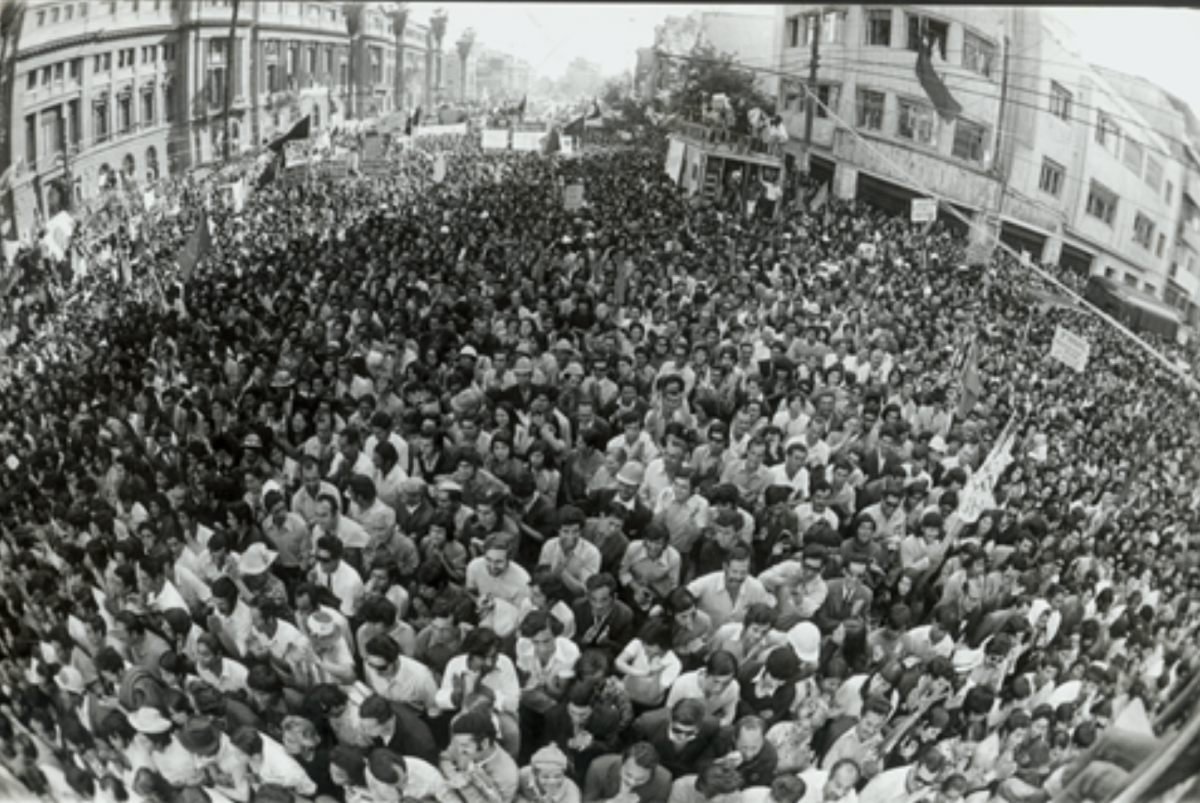 Manifestação da Unidade Popular, 1972 