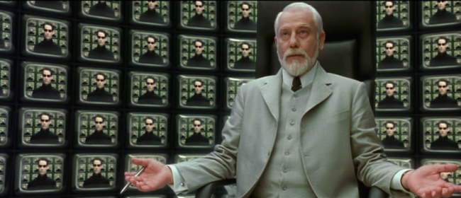 O Arquiteto, em Matrix Reloaded. 