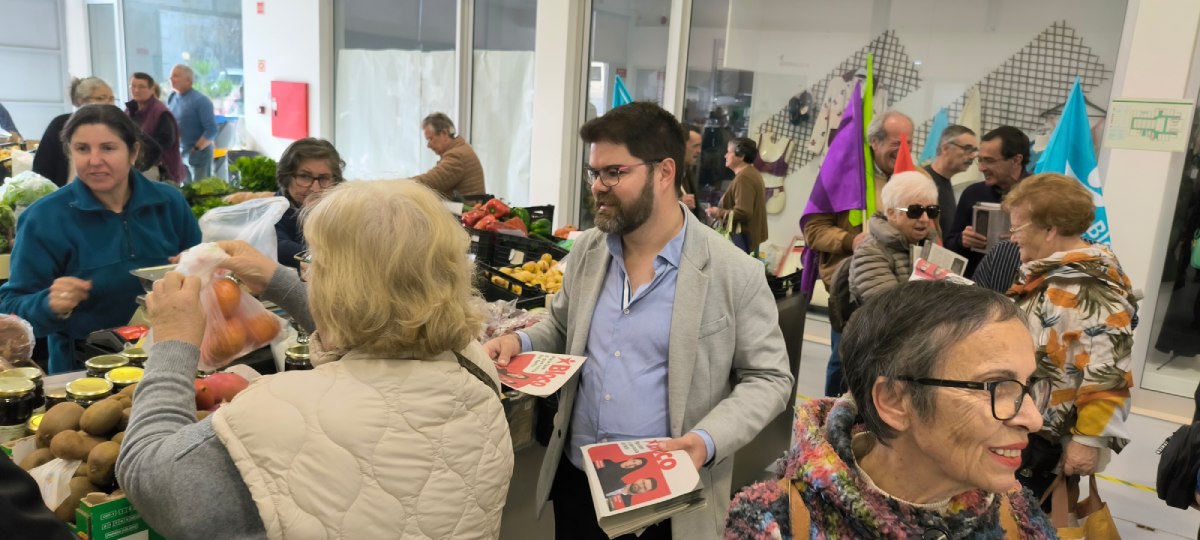 Campanha no Mercado de Alcanena
