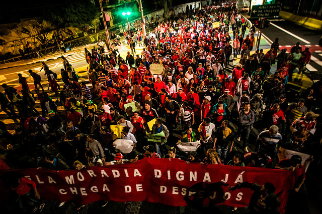 Pela Moradia Digna Já, Chega de Despejos - Foto Mídia Ninja 