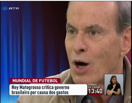 Ney Matogrosso, a ação da polícia brasileira é fascista. 