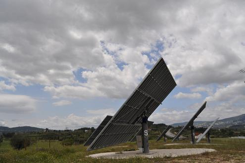 Painéis solares foto-voltaicos, Horta Solar do Ferro, Covilhã - Foto de Giugiaro21/Flick