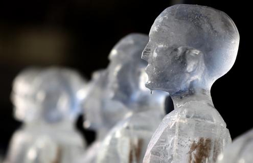 esculturas de gelo