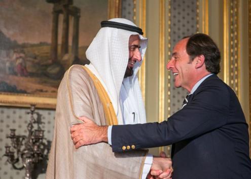 Paulo Portas com o ministro do Comércio saudita, foto de portugal.gov.pt