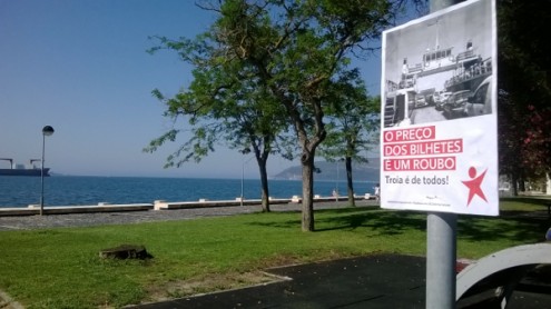 A concelhia de Setúbal do Bloco de Esquerda está a fazer uma campanha contra os elevados preços dos barcos para Tróia, que excluem grande parte da população setubalense do acesso à praia de Tróia