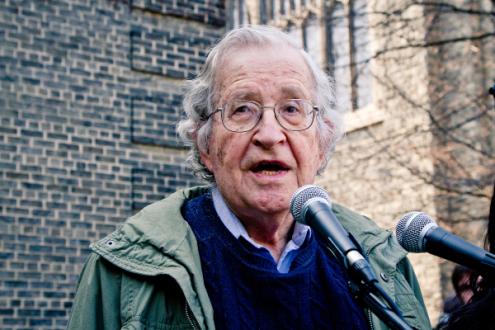 Noam Chomsky - Foto de Andrew Rusk/flickr