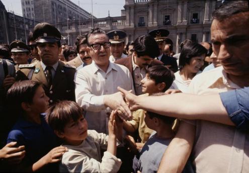 Salvador Allende em 1971.