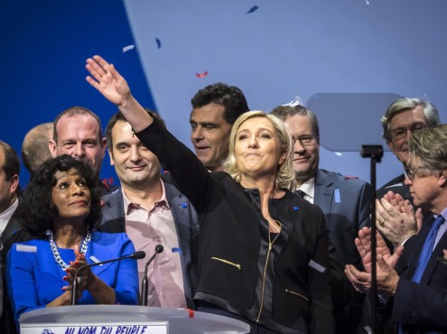 Marine Le Pen, foto de Arnold Jerocki, EPA/Lusa