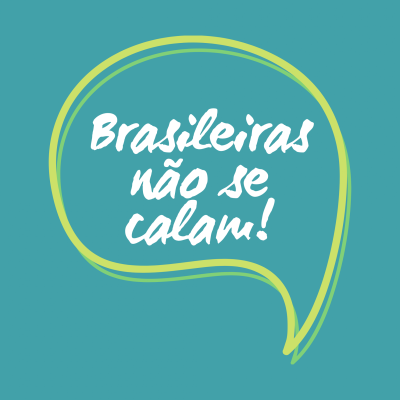 Logotipo da página "Brasileiras não se calam"