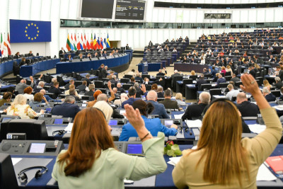 Votação no Parlamento Europeu