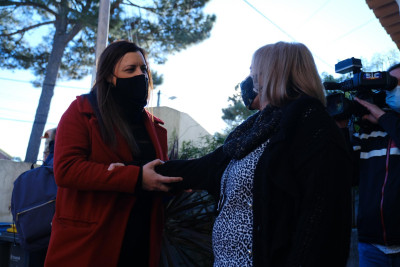 Marisa Matias com Rosália Ferreira