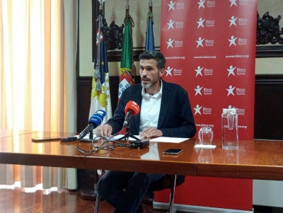 António Lima. Foto do Bloco dos Açores.