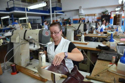 Fábrica de calçado em Santa Maria da Feira. Foto do Esquerda.net.