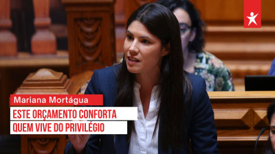 Mariana Mortágua do debate do OE 2024.