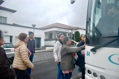 Campanha do Bloco viajou de autocarro entre a Fajã de Cima e o centro de Ponta Delgada