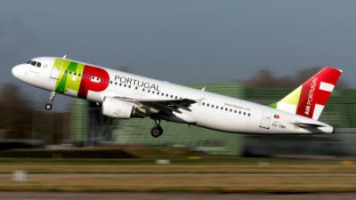 Avião da TAP. Foto de Jonathan Palombo/Flickr.