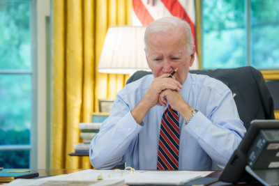 Joe Biden na Sala Oval