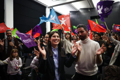 Comício Levar o País a Sério. Foto de RODRIGO ANTUNES/LUSA.