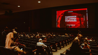 Sessão de abertura do do Festival Caminhos Cinema Português.