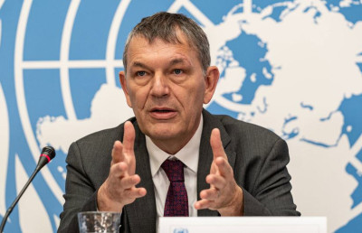 Comissário-Geral da Agência das Nações Unidas de Assistência aos Refugiados da Palestina no Próximo Oriente (UNRWA), Philippe Lazzarini.