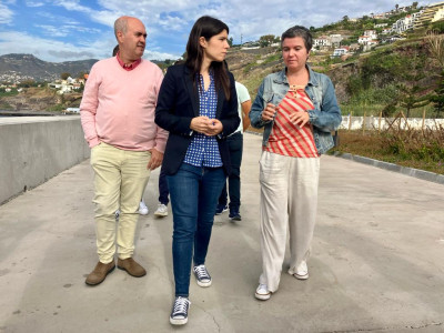 Roberto Almada, Mariana Mortágua e Dina Letra.