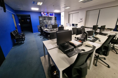 Redação da TSF parada