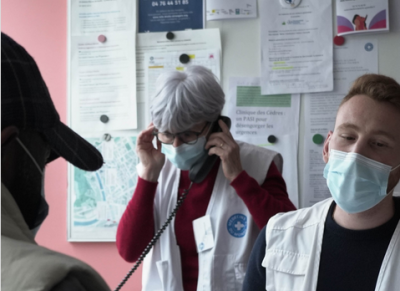 Atendimento médico em Grenoble.