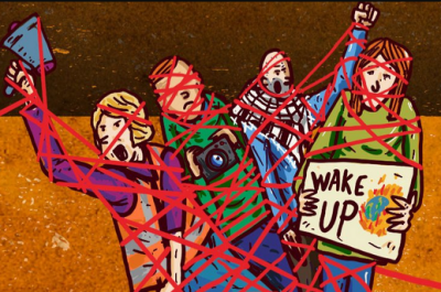 Ilustração do Civicus Monitor.