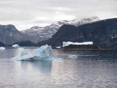 Fiorde no norte de Upernavik