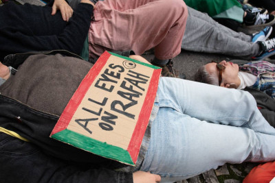 Protesto "All Eyes on Rafah