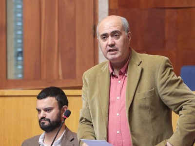 Roberto Almada na Assembleia Legislativa da Região Autónoma da Madeira.