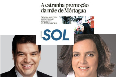 Pedro Vargas David e Raquel Abecassis.