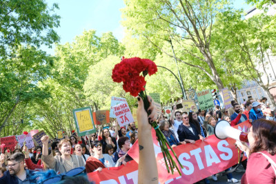 Manifestação 25 de Abril