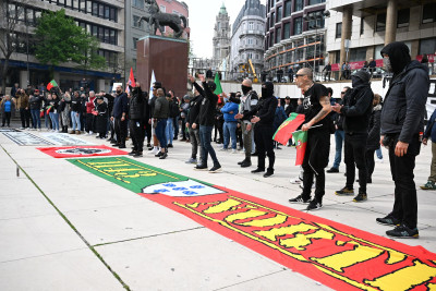 Manifestação do grupo 1143 no Porto