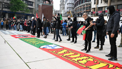 Manifestação do Grupo 1143 no Porto.