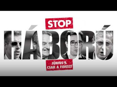 Anúncio do Fidesz que é campeão no investimento nestas eleições