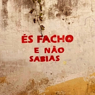 Mural: És facho e não sabias