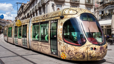 Elétrico rápido em Montpellier